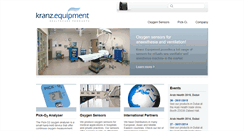 Desktop Screenshot of kranz-equipment.com